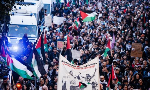 Deseci tisuća ljudi na propalestinskim prosvjedima po Europi