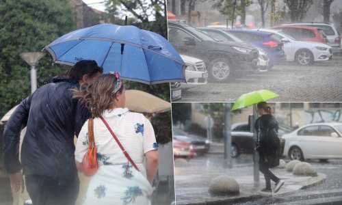 Opet pljuskovi i olujni udari vjetra, evo što nas čeka početkom studenog