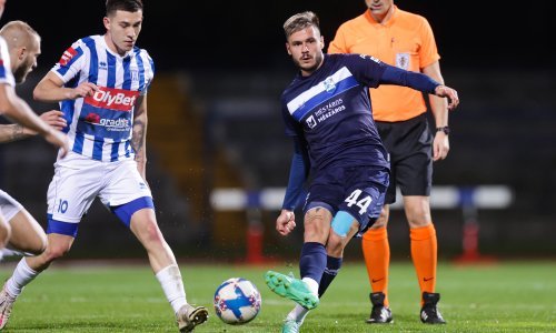 Osijek izbjegao blamažu u Karlovcu; za pobjedu je iz penala zabio Lovrić