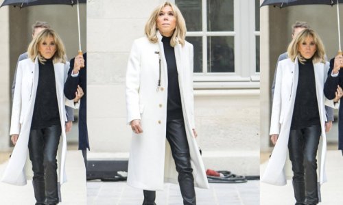 Brigitte Macron prkosi svima: Kožne hlače i glomazne gležnjače nosi bolje od drugih