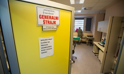 Zdravstveni djelatnici u Hercegovini u štrajku, pružaju se samo hitne usluge