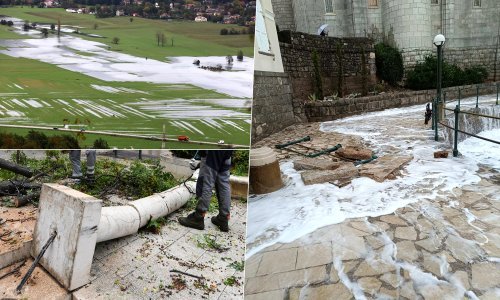 Posljedice oluje: U Opatiji razbijen Lungomare, stradali objekti diljem Jadrana