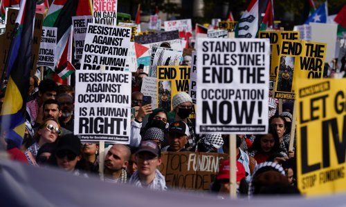 Deseci tisuća na prosvjedu za Palestinu u Washingtonu