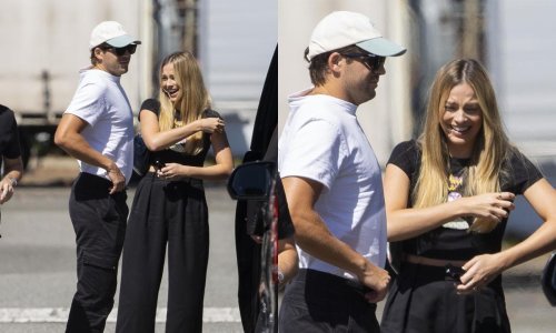 Margot Robbie uz supruga Toma Ackerleyja ne skida osmijeh s lica