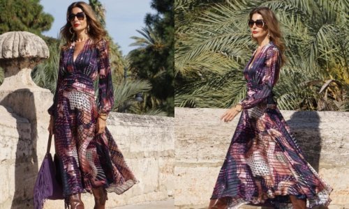 Visoke čizme i lepršava haljina odlično funkcioniraju i kad imate više od 50