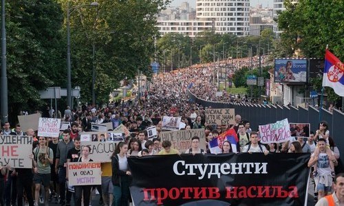 Srbija: Proeuropska oporba predala izbornu listu i pozvala na smjenu vlasti SNS-a
