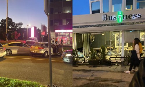 Automobilom uletio u kafić na Radničkoj cesti u Zagrebu