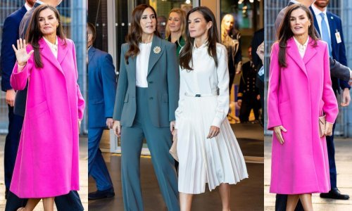 Kraljica Letizia briljira i teško je reći što je bolje - prekrasna haljina ili fantastičan kaput