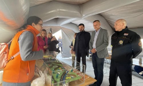 Simulator protresao Osječane: 'Na katastrofe moramo biti spremni'