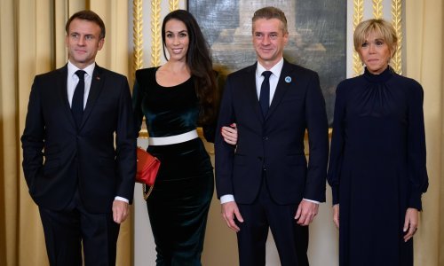 Modni dvoboj Brigitte Macron i atraktivne Slovenke koja je uskom haljinom naglasila figuru
