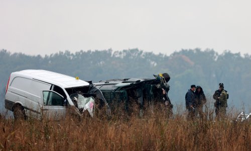 Prve fotografije s mjesta nesreće ministra Banožića. Poginuo muškarac iz Privlake