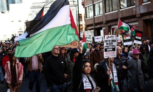 U Londonu propalestinski marš pod strogim nadzorom policije