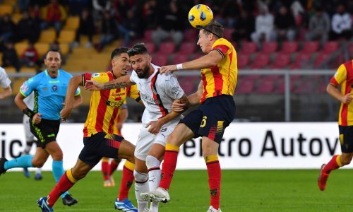 Milan vodio 2:0, pa na kraju spašavao bod u gostima kod Leccea