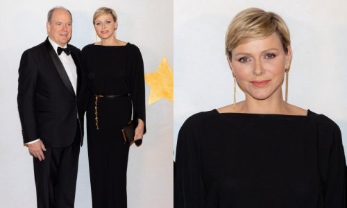 Princeza Charlene plijenila elegancijom: Jednostavnu haljinu 'podigla' efektnim dodacima