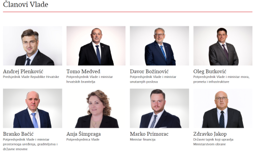 Banožić uklonjen s web stranica Vlade, na MORH-ovim još uvijek ministar