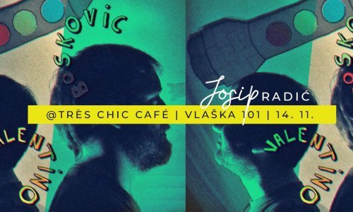 Josip Radić, polovica kultnog dua Valentino Bošković, stiže u Très Chic Cafè