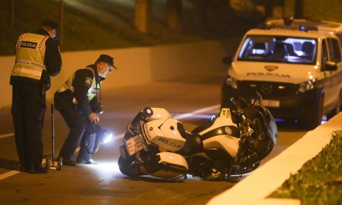 Policajac motorom naletio na pješaka, preminuo je na mjestu
