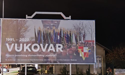 Izrađen novi plakat za Vukovar. Penava: To je ideja Pupovca i Plenkovića