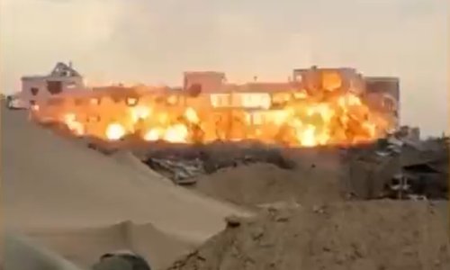 Izraelci digli u zrak Hamasov parlament? Pojavila se snimka ogromne eksplozije