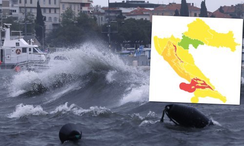 Crveno upozorenje se već ostvaruje: Na jugu strašna tuča, vozila zapela u tunelima