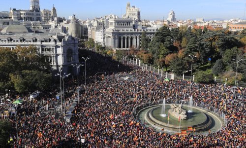 'Sanchez, gade, izađi': Čak 170 tisuća ljudi na prosvjedu u Madridu
