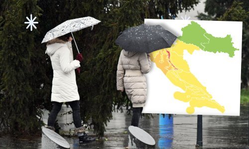 Upaljen crveni meteoalarm, velika promjena stiže u utorak