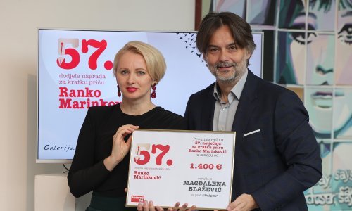 Magdalena Blažević osvojila glavnu nagradu za kratku priču 'Ranko Marinković'
