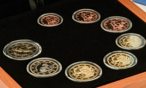 Službeni set euro kovanica iz Hrvatske kovnice novca: Dubrovnik