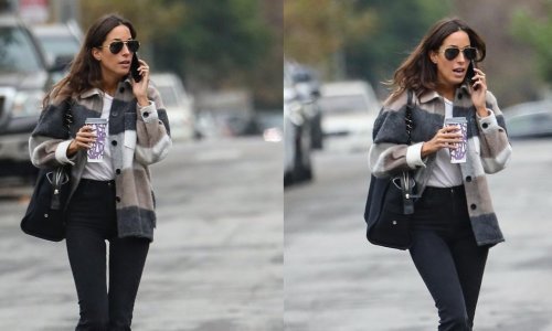 Udobno i ležerno: Lijepa djevojka Brada Pitta ima savršen jesenski stajling