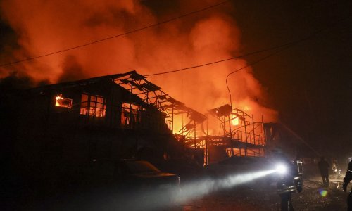 Ukrajina: Rusija pokrenula najveći napad dronovima, na udaru i Kijev