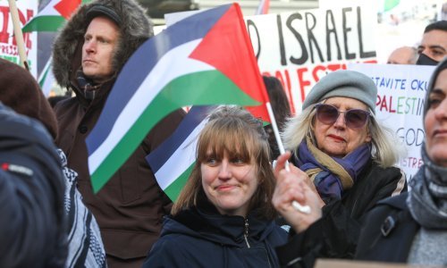 Propalestinski prosvjednici u Londonu traže trajni prekid vatre u Gazi