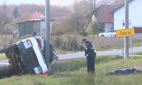 Teška prometna nesreća kod Draganića, dvoje mrtvih