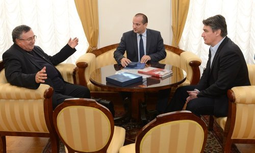 Milanović primio vrhbosanskog nadbiskupa Puljića
