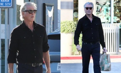 Novi imidž Piercea Brosnana: Ni sa 70 mu ne možemo pronaći niti jednu manu