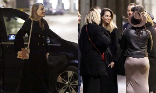 Izraz lica Angeline Jolie govori što misli o optužbama da je djecu okrenula protiv Pitta