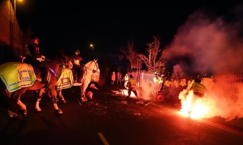 Legijini navijači izazvali nerede u Birminghamu, ozlijeđena tri policajca