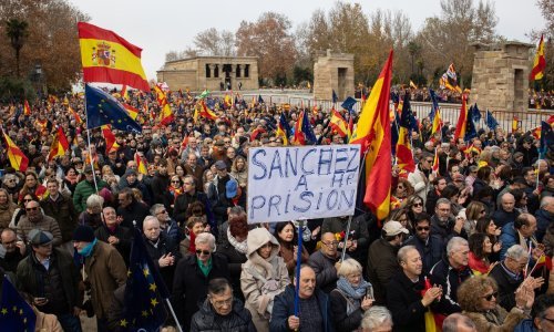 Veliki prosvjed u Madridu protiv Sanchezovog sporazuma sa separatistima