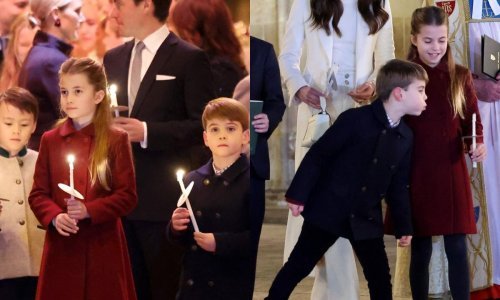 Ugasio sestri svijeću: Nestašni princ Louis ponovno je bio zvijezda kraljevskog okupljanja