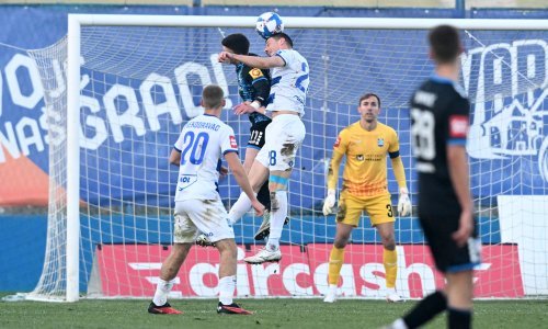 Varaždin preokrenuo vodstvo Osijeka, ali u sudačkoj nadoknadi ostao bez pobjede