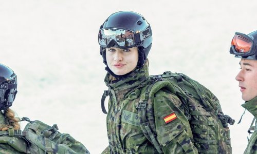 Vojna obuka princeze Leonor: Bori se sa snijegom i niskim temperaturama