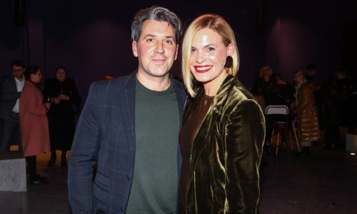 Obiteljska podrška: Nevena Rendeli Vejzović sa suprugom u večernjem izlasku