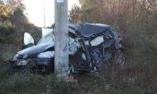 Tragična nesreća u Istri: U slijetanju automobila poginula jedna osoba