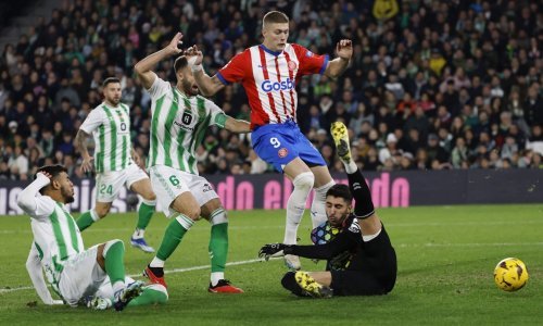 Betis se u 88. minuti spasio poraza i zaustavio pobjednički niz sjajne Girone