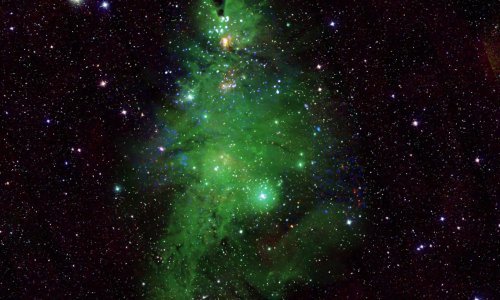 Čestitka iz svemira: NASA objavila zapanjujuću fotografiju 'svemirskog božićnog drvca'