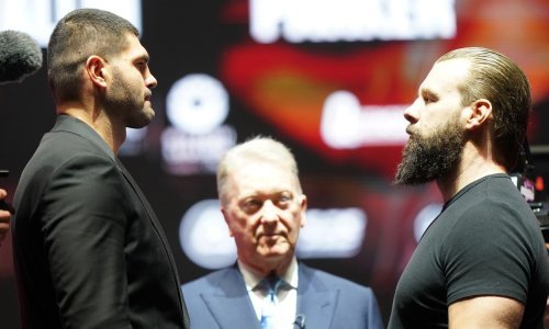 Filip Hrgović stigao na vaganje, a kad je vidio protivnika ostao je u čudu