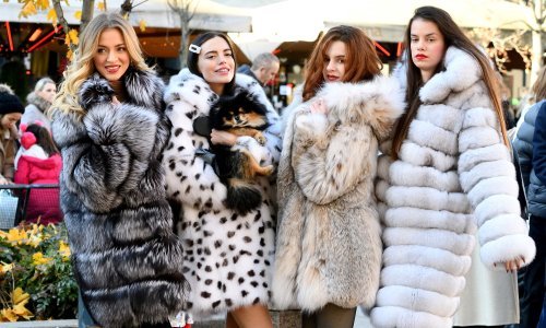 Trendseterice na zagrebačkoj špici ne izlaze iz krznenih kaputa i jakni