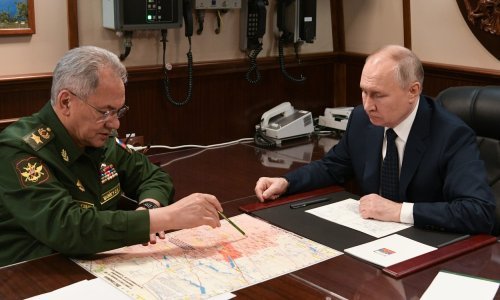 Šojgu rekao Putinu da su preuzeli Marijinku, Ukrajinci ga opovrgavaju