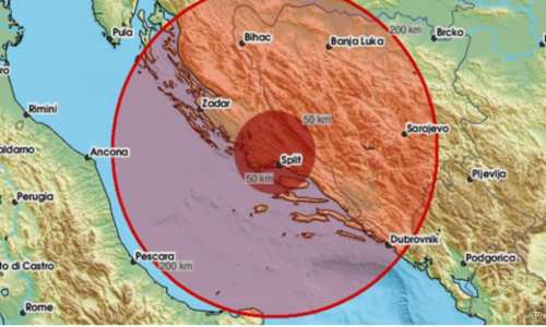 Seizmografi zabilježili potres kod Čiova: 'Dobro zatreslo, probudilo me'