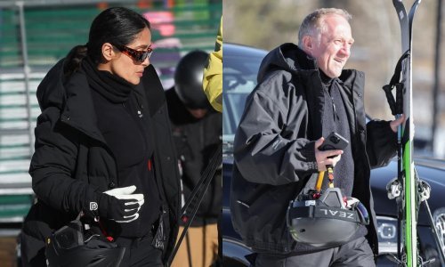 Na omiljenom skijalištu slavnih: Salma Hayek sa suprugom uživa u zimskim aktivnostima