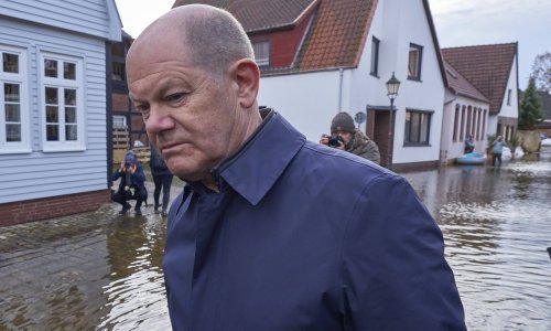 Scholz obišao poplavljena područja: Vrijeme i priroda nas stavljaju na kušnju